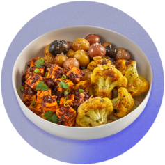 Combo Cauliflower Potatoes Mapo Paneer